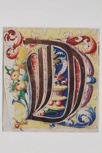Antiphonaire de Mirepoix Lettrine D
