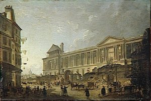 Vue De La Colonnade Du Louvre — Pierre Antoine De Machy