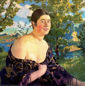 Portrait of Olga Shimanovskaya