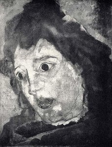 Tragic Mask, (painting) — Arthur B. Davies