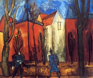 Houses In Munich — Raoul Dufy