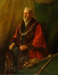 Alderman Edward Bance, Dl, Mayor (1890–1904 1910) — Herbert Colborne Oakley