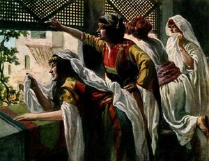 Michal Despises David — Jacques Joseph Tissot