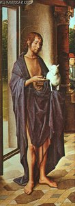 The Donne Triptych (left Panel) — Memling, Hans