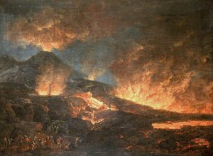 The Eruption Of Vesuvius — Пьер-жак Волер