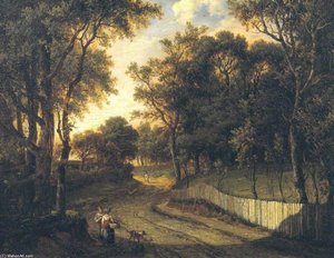 View Near Sevenoaks, Kent — Patrick Nasmyth