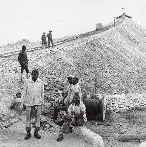 Gang On Surface Work, Rustenberg Platinum Mine, South Africa — David Goldblatt