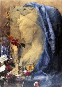 Still Life With S. Cecilia — Giovanni Segantini