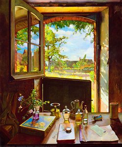 Open Door on a Garden