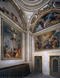 View of the Cappella del Crocifisso