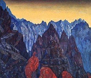 Cry Of The Serpent — Nikola Roerić, Symbolism Landscape