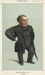 Caricature Of John Pender — Jacques Joseph Tissot