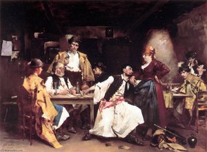 In the tavern