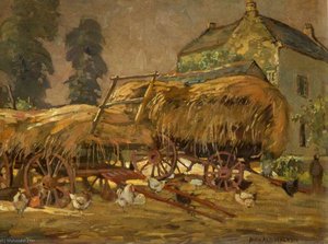 Hay Wagons — Donald Henry Floyd