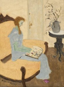 Girl At Play — Milton Avery