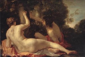 Angelica And Medoro — Jacques Blanchard