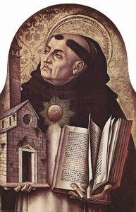 Saint Thomas Aquinas — Carlo Crivelli