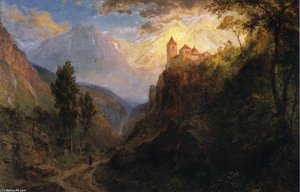 The Monastery Of San Pedro — Frederic Edwin Church