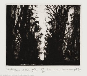 The Avenue At Avington — Norman Ackroyd