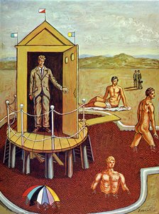 Untitled (7479) — Giorgio De Chirico, Metafisical Surrealism