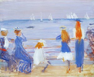 Watching Cowes Regatta — Philip Wilson Steer