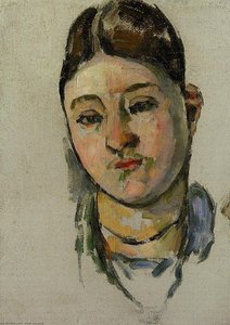 Portrait Of Madame Cezanne 3 — Paul Cézanne, Impressionism