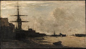 La Tamise À Erith — Charles-françois Daubigny