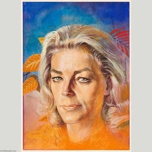 Lauren Bacall — Boris Chaliapin