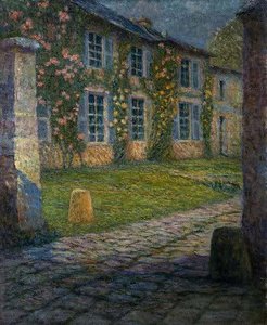 House With Roses — Henri Le Sidaner
