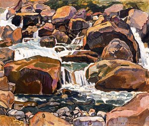 Arroyo At Champéry — Ferdinand Hodler