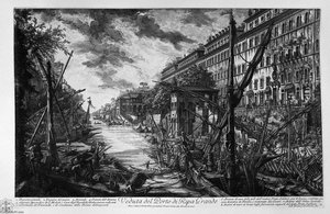 View Of The Port Of Ripetta — Giovanni Battista Piranesi