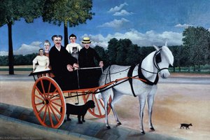 Old Man Junier's Trap — Henri Julien Félix Rousseau (le Douanier), Naive Art