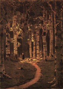 A Birch Grove — Arkhip Ivanovich Kuindzhi