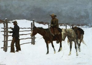 The Fall Of The Cowboy — Frederic Remington, American West