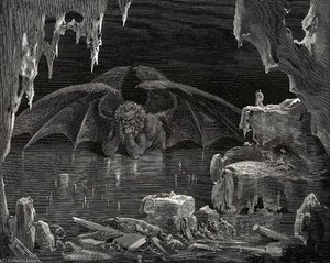 Dore Gustave 73. This Is The Place Where You Need All Your Courage — Paul Gustave Doré, Romanticism
