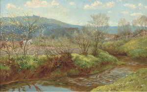 Twilight, Sussex — Arthur Hughes