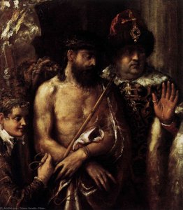 Mocking Of Christ — Titian, Mannerism