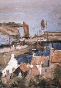 Stonehaven Harbour, Aberdeenshire — Alfred Edward Borthwick