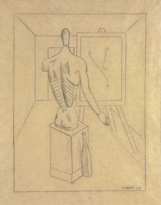 Solitudine 1 — Carlo Carrà, Futurism