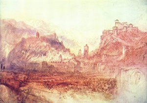 South Of Bellinzona — Joseph Mallord William Turner, Romanticism