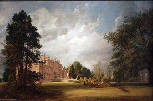Malvern Hall — John Constable, Romantic Landscape Painting