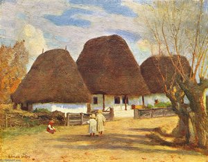 Rumanian Cottages In Transylvania — Adrian Scott Stokes