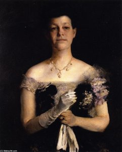 Mrs. Richard Y Cook — William Merritt Chase