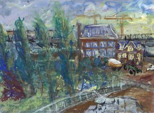View On Knsm Island In Amsterdam City — Paul Werner