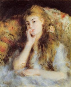 The Thinker — Pierre-auguste Renoir, Impressionism