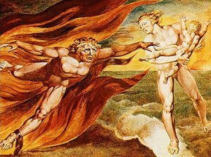 Die Guten Und Bösen Engel — William Blake