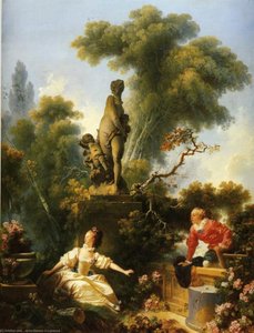 The Meeting — Jean-honoré Fragonard