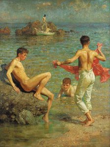 Gleaming Waters — Henry Scott Tuke