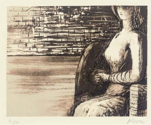 Woman With Clasped Hands — Henry Moore