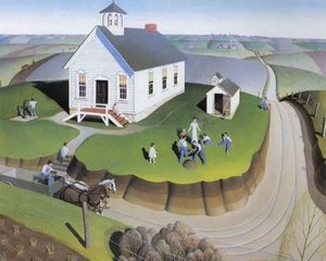 Arbor Day — Grant Wood